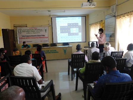 YFA-KVK training programme at Mahabubnagar