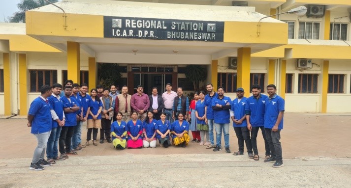 Internship Program of BVSc students at DPR Regional Station
